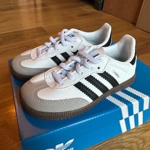 Kids ADIDAS Samba - Size 7K US - NEVER WORN!